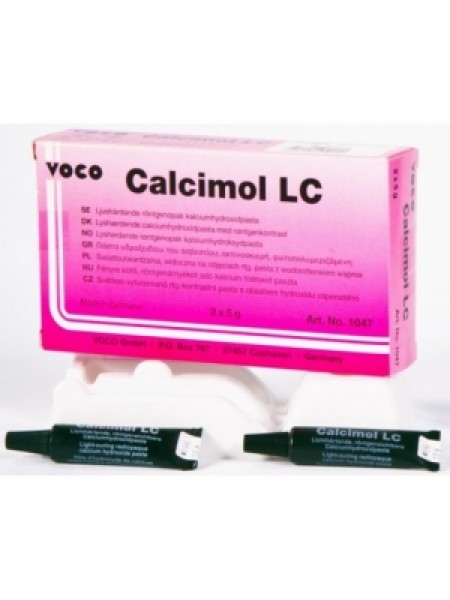 Calcimol LC (Кальцимол ЛЦ) - (2 тюбх5 гр) светоотв проклад матер VOCO